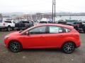 2017 Race Red Ford Focus SEL Hatch  photo #6
