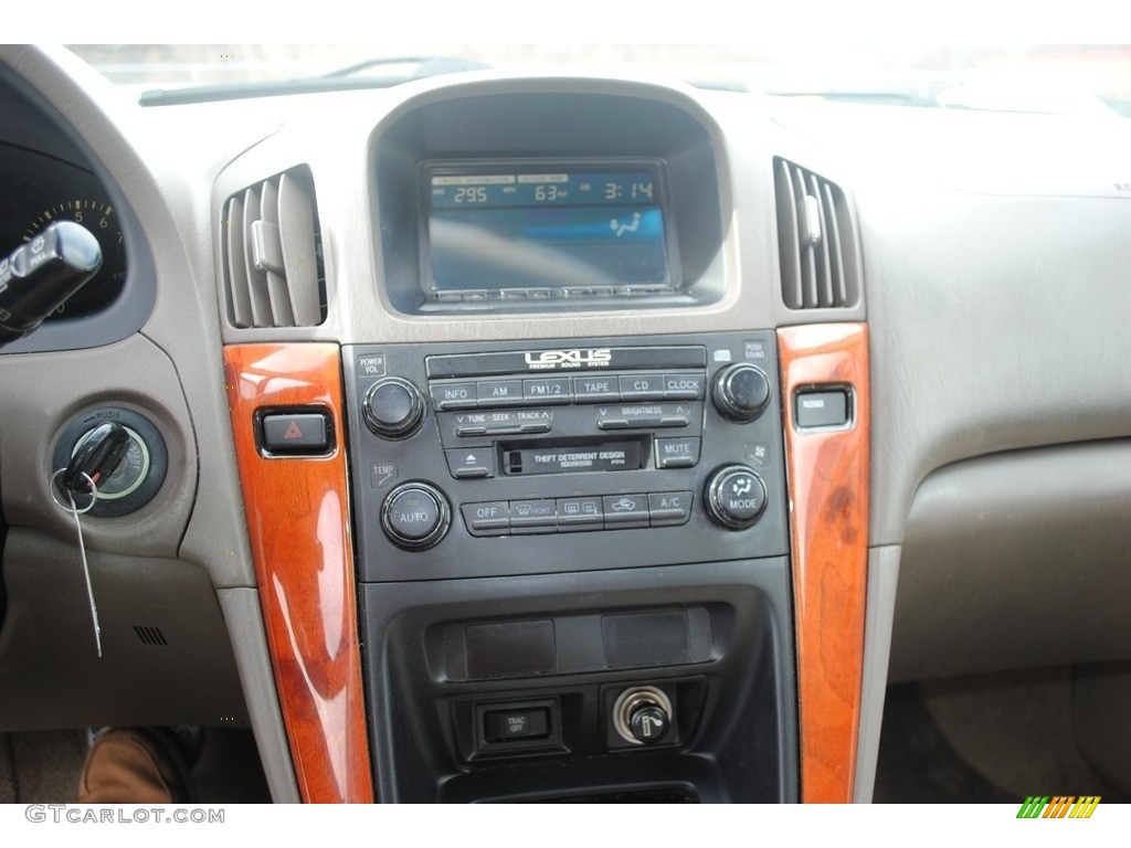 2001 RX 300 - Burnished Gold Metallic / Ivory photo #14