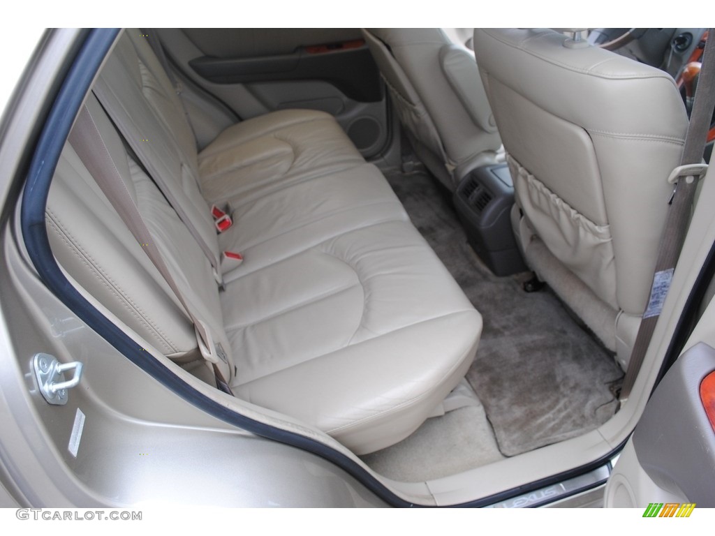 2001 RX 300 - Burnished Gold Metallic / Ivory photo #25