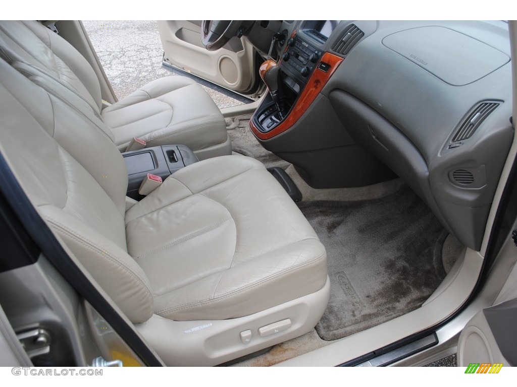 2001 RX 300 - Burnished Gold Metallic / Ivory photo #27
