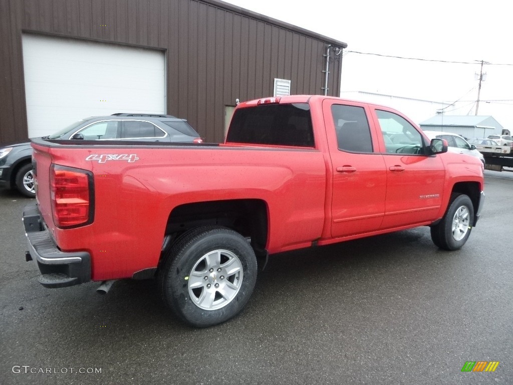 2017 Silverado 1500 LT Double Cab 4x4 - Red Hot / Jet Black photo #5