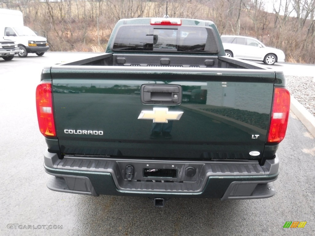 2016 Colorado LT Crew Cab 4x4 - Rainforest Green Metallic / Jet Black/Dark Ash photo #11