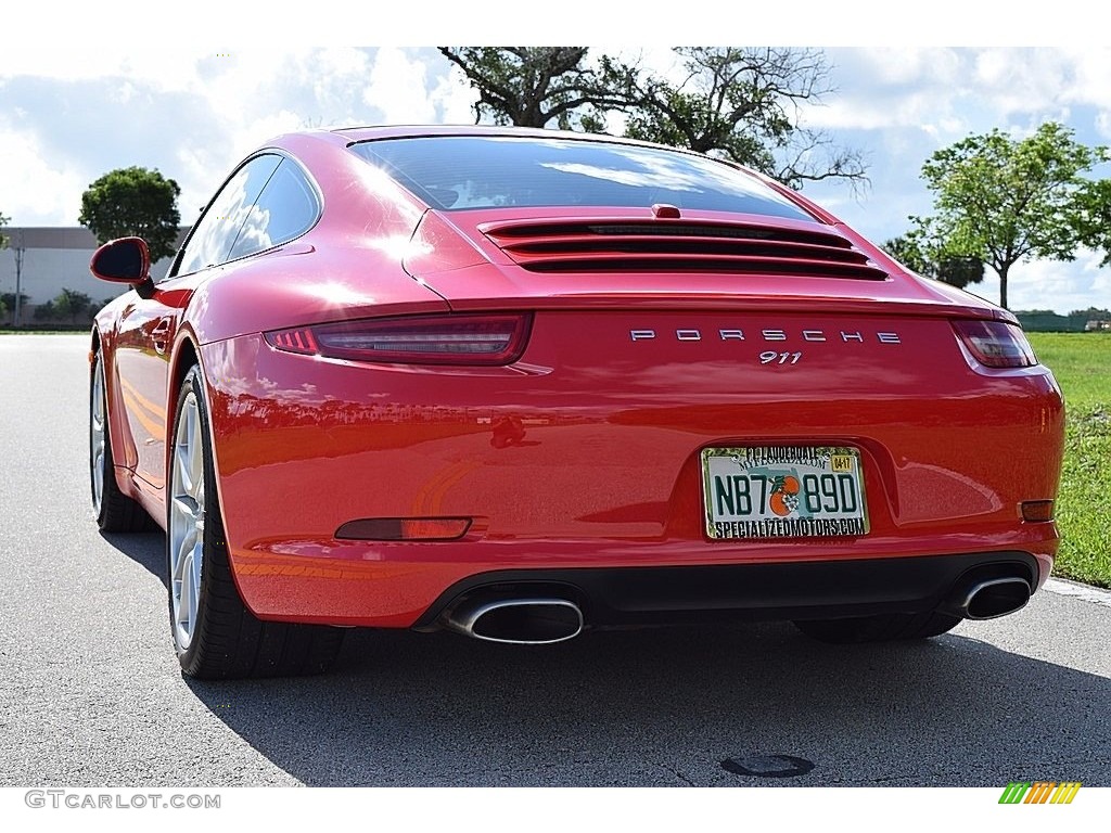 2013 911 Carrera Coupe - Guards Red / Black photo #27