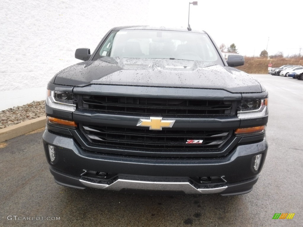 2017 Silverado 1500 LT Double Cab 4x4 - Graphite Metallic / Jet Black photo #5