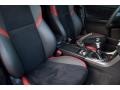 Carbon Black Front Seat Photo for 2016 Subaru WRX #118233581