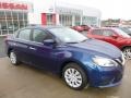 2017 Deep Blue Pearl Nissan Sentra S  photo #1