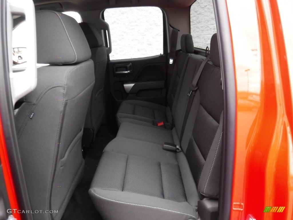 2017 Silverado 1500 LT Double Cab 4x4 - Red Hot / Jet Black photo #17