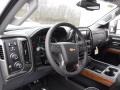 High Country Jet Black/­Medium Ash Gray Accent 2017 Chevrolet Silverado 3500HD High Country Crew Cab Dual Rear Wheel 4x4 Dashboard