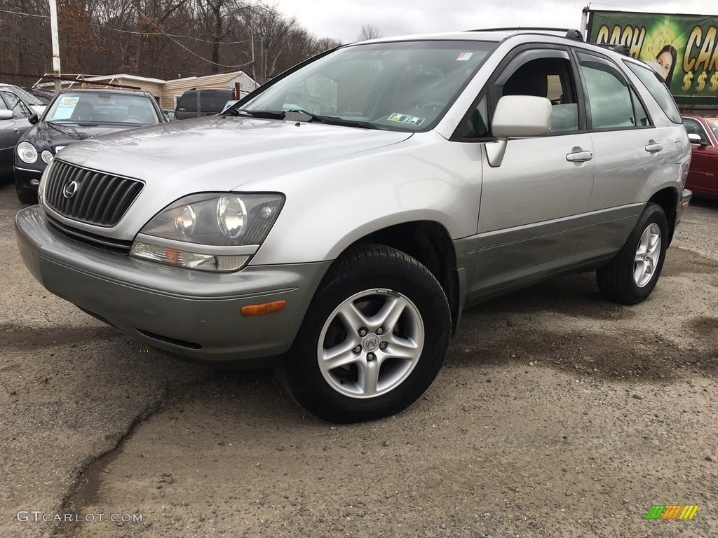 1999 RX 300 AWD - Millenium Silver Metallic / Gray photo #1