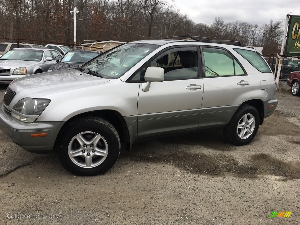 1999 RX 300 AWD - Millenium Silver Metallic / Gray photo #2