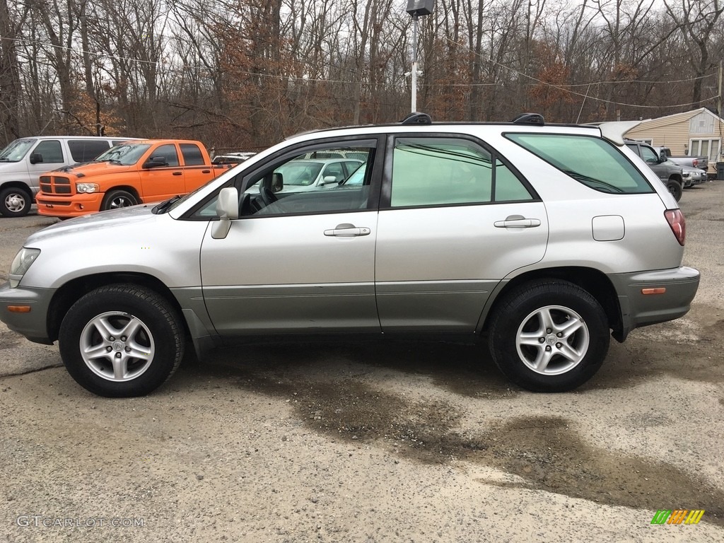 1999 RX 300 AWD - Millenium Silver Metallic / Gray photo #3