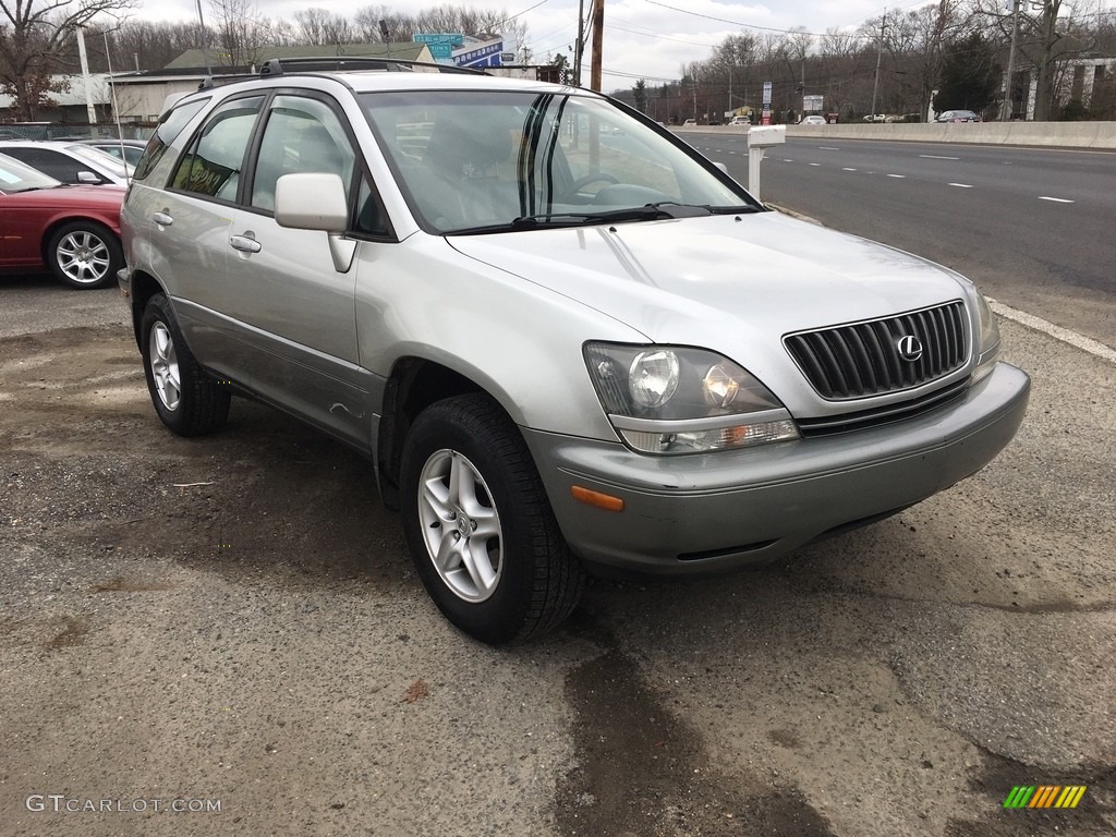 1999 RX 300 AWD - Millenium Silver Metallic / Gray photo #8
