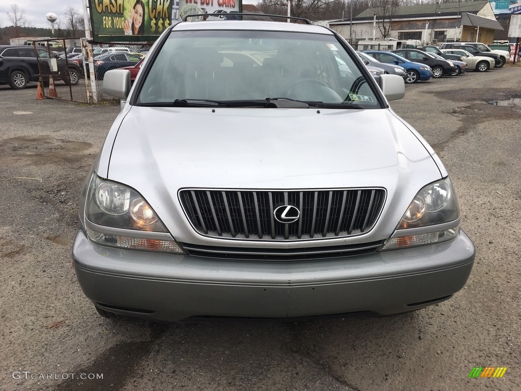 1999 RX 300 AWD - Millenium Silver Metallic / Gray photo #9
