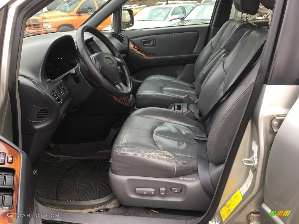 1999 RX 300 AWD - Millenium Silver Metallic / Gray photo #17