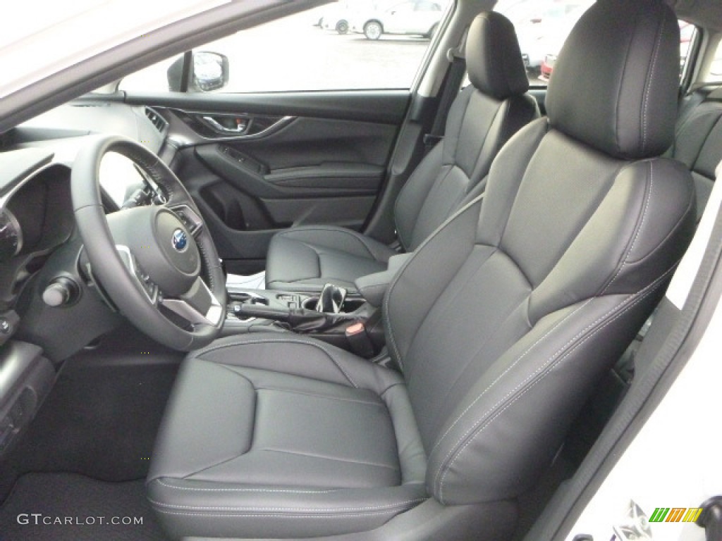 Black Interior 2017 Subaru Impreza 2.0i Limited 5-Door Photo #118237287
