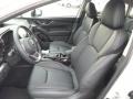 Black 2017 Subaru Impreza 2.0i Limited 5-Door Interior Color
