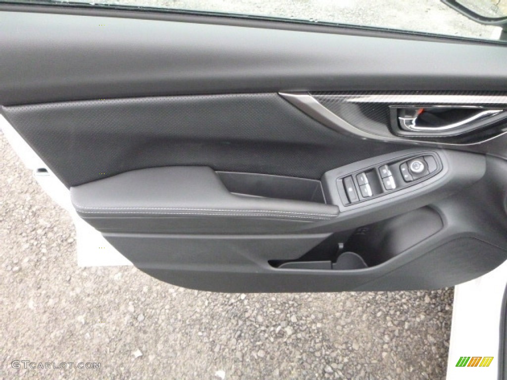 2017 Subaru Impreza 2.0i Limited 5-Door Black Door Panel Photo #118237310