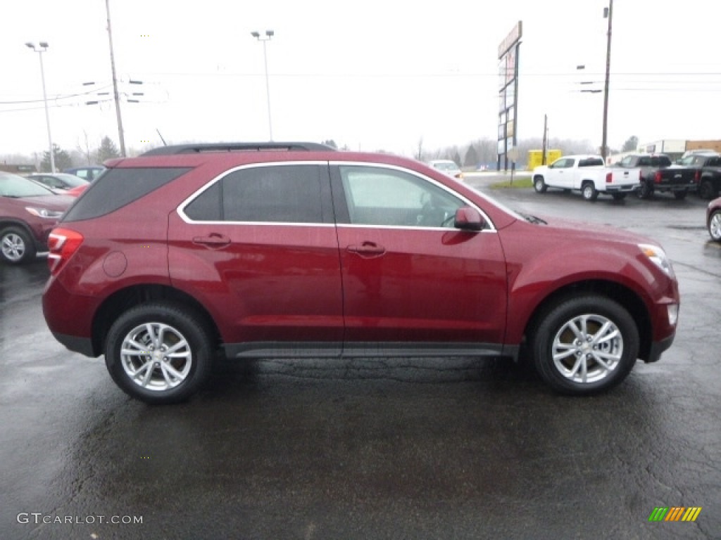 2017 Equinox LT AWD - Siren Red Tintcoat / Jet Black photo #5