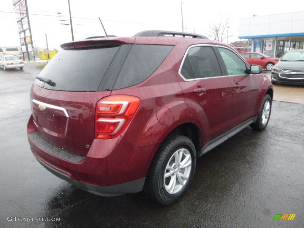 2017 Equinox LT AWD - Siren Red Tintcoat / Jet Black photo #6