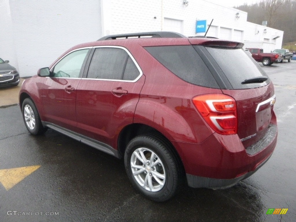 2017 Equinox LT AWD - Siren Red Tintcoat / Jet Black photo #8