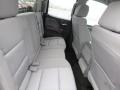2017 Silver Ice Metallic Chevrolet Silverado 1500 Custom Double Cab 4x4  photo #5
