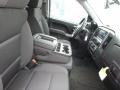 2017 Silver Ice Metallic Chevrolet Silverado 1500 LT Crew Cab 4x4  photo #3