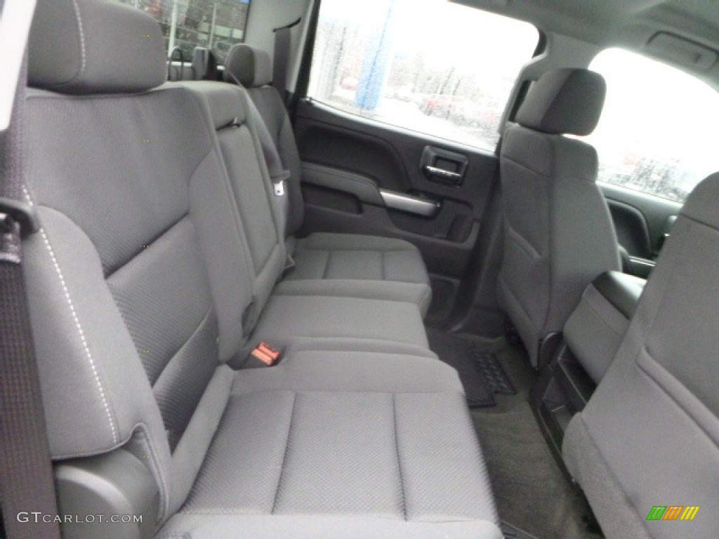 2017 Silverado 1500 LT Crew Cab 4x4 - Silver Ice Metallic / Dark Ash/Jet Black photo #5