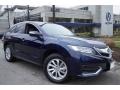 2017 Fathom Blue Pearl Acura RDX Technology AWD  photo #1