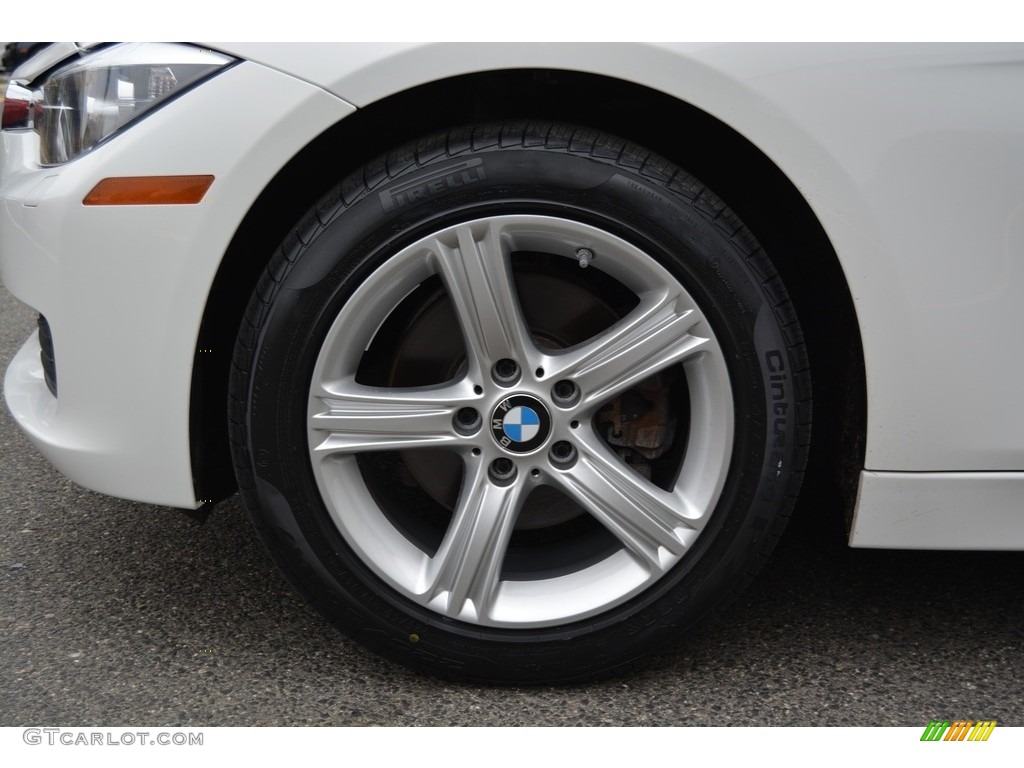 2014 3 Series 328i xDrive Sedan - Alpine White / Black photo #32