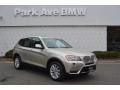 2014 Mineral Silver Metallic BMW X3 xDrive28i  photo #1