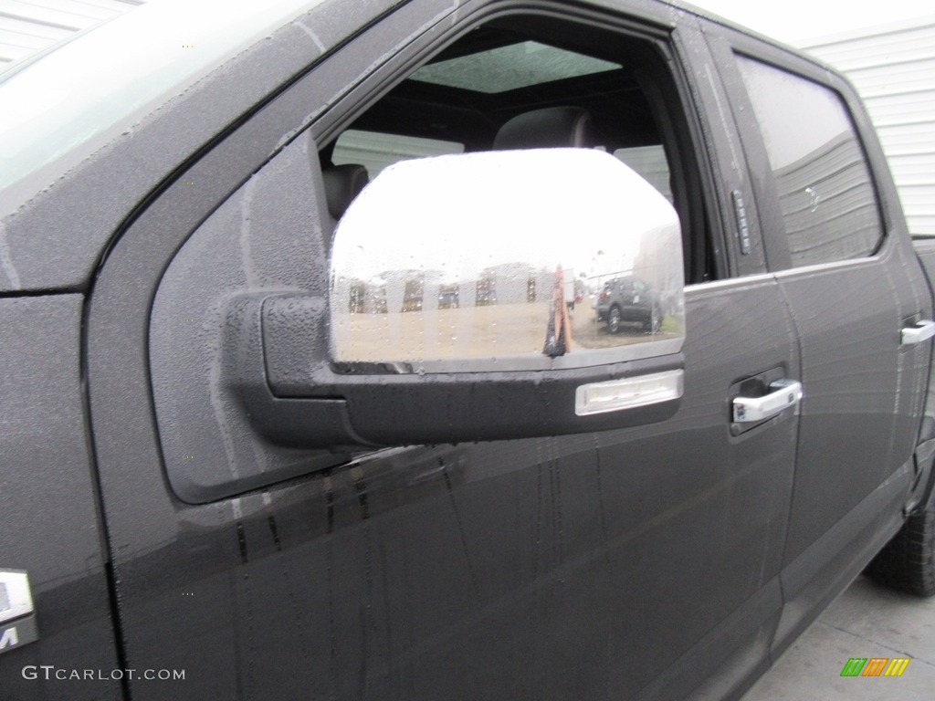 2017 F150 Platinum SuperCrew 4x4 - Shadow Black / Black photo #12