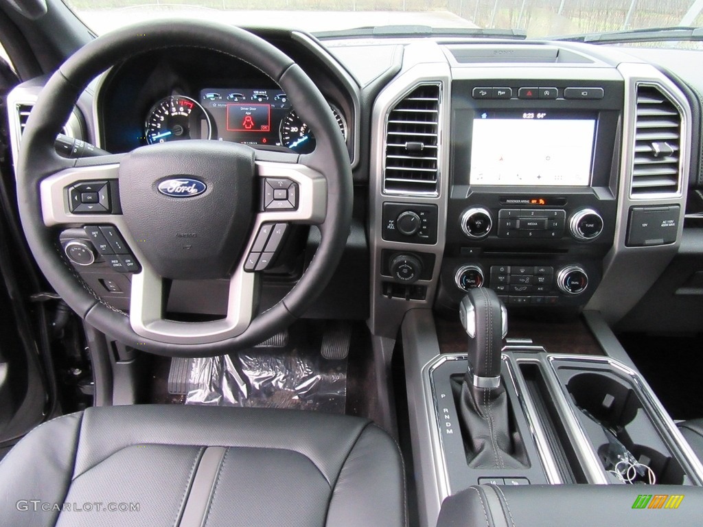 2017 F150 Platinum SuperCrew 4x4 - Shadow Black / Black photo #24