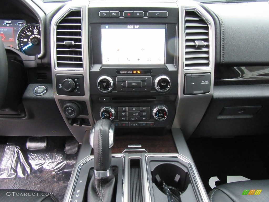 2017 F150 Platinum SuperCrew 4x4 - Shadow Black / Black photo #25