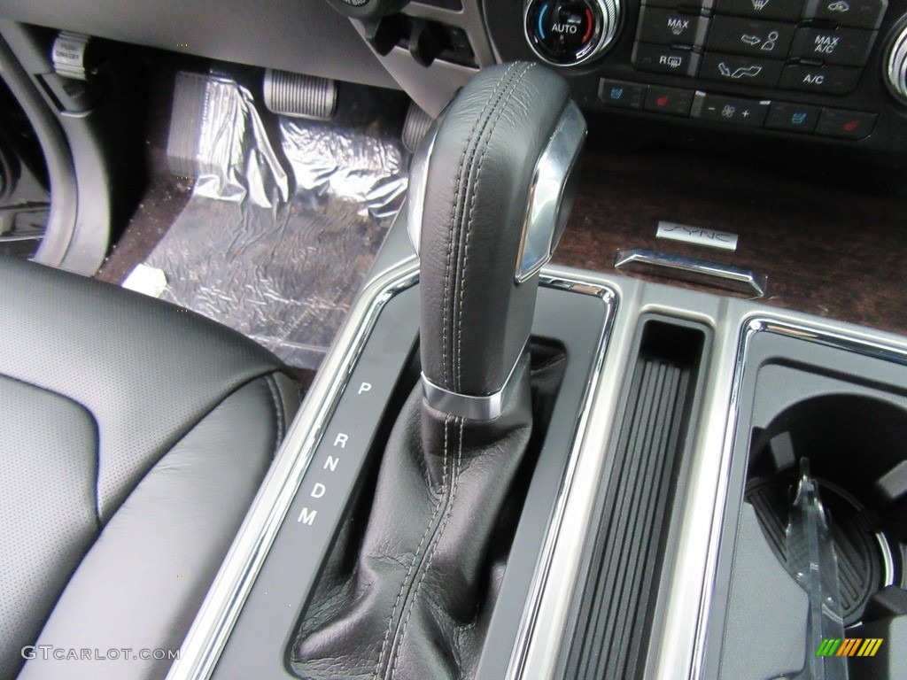 2017 F150 Platinum SuperCrew 4x4 - Shadow Black / Black photo #31
