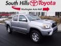 2014 Silver Sky Metallic Toyota Tacoma V6 TRD Sport Double Cab 4x4  photo #1