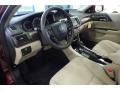  2017 Accord EX-L Sedan Ivory Interior