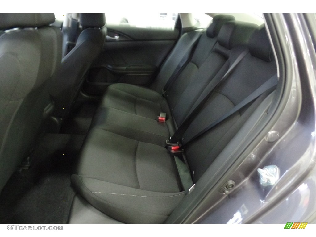 2017 Civic EX Sedan - Modern Steel Metallic / Black photo #7