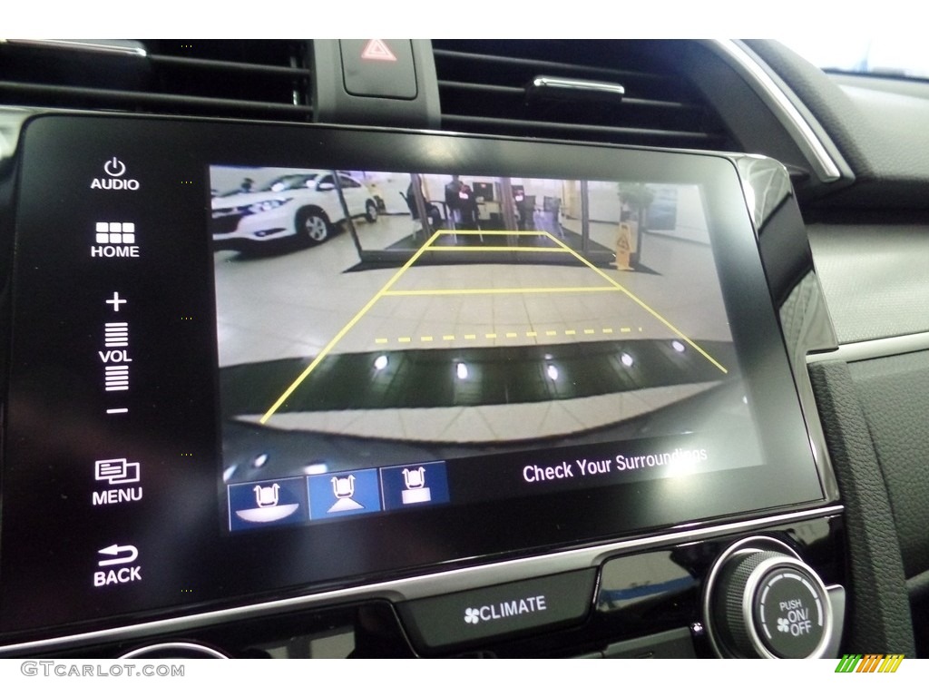 2017 Civic EX Sedan - Modern Steel Metallic / Black photo #10