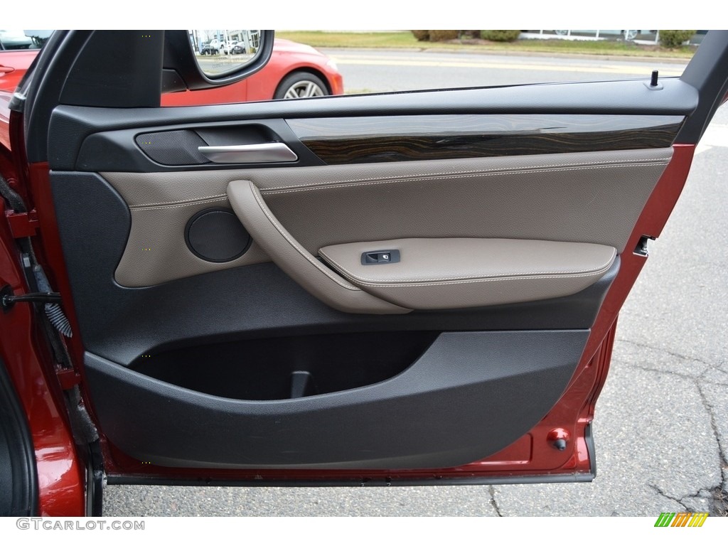 2014 X3 xDrive35i - Vermilion Red Metallic / Mojave photo #26