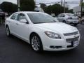 2009 Summit White Chevrolet Malibu LTZ Sedan  photo #2