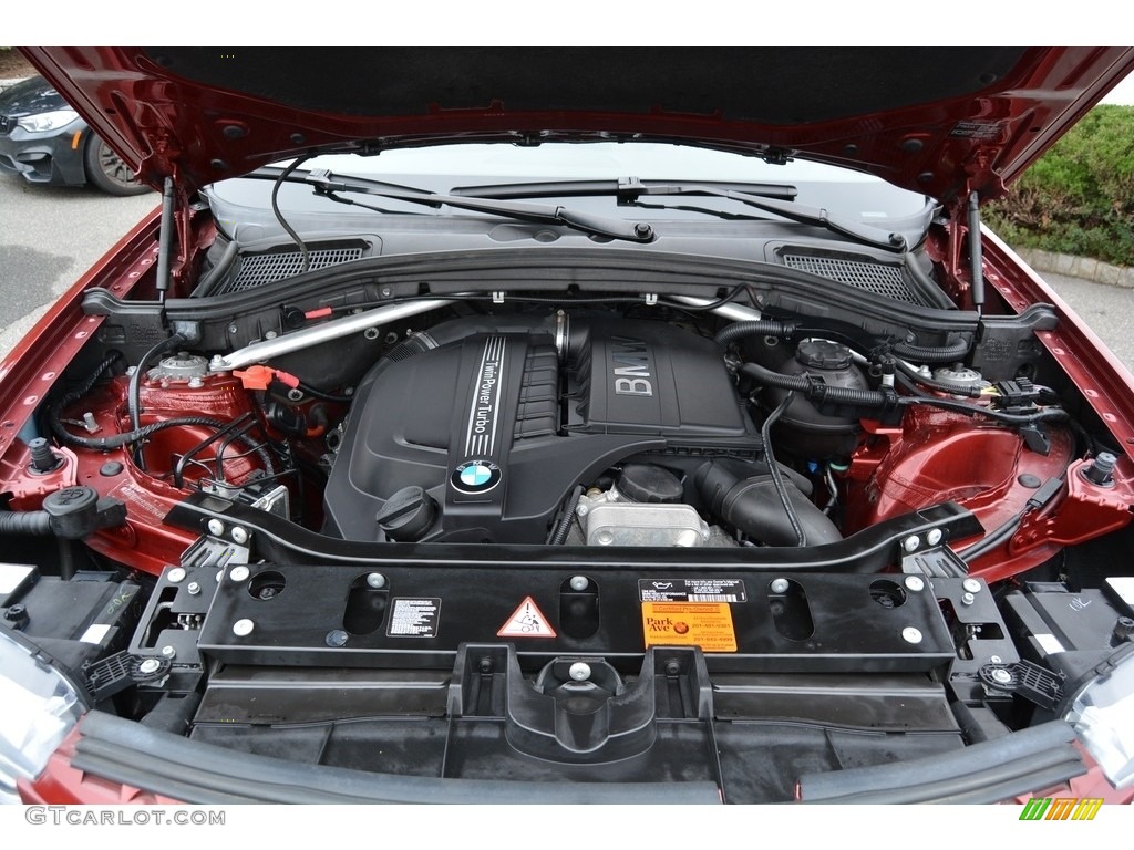 2014 X3 xDrive35i - Vermilion Red Metallic / Mojave photo #30