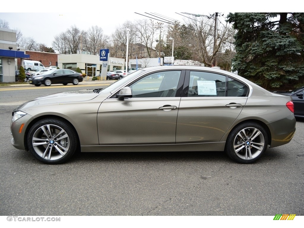 2016 3 Series 340i xDrive Sedan - Platinum Silver Metallic / Black photo #5