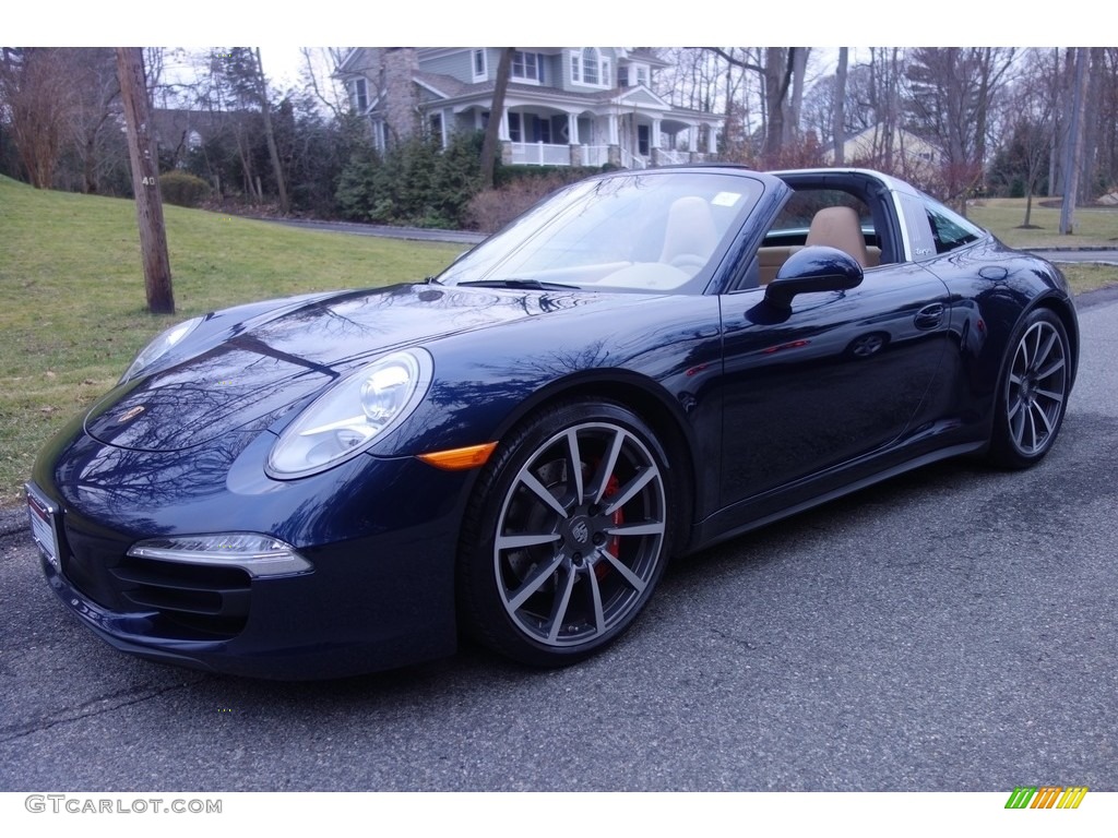 Dark Blue Metallic 2015 Porsche 911 Targa 4S Exterior Photo #118245324
