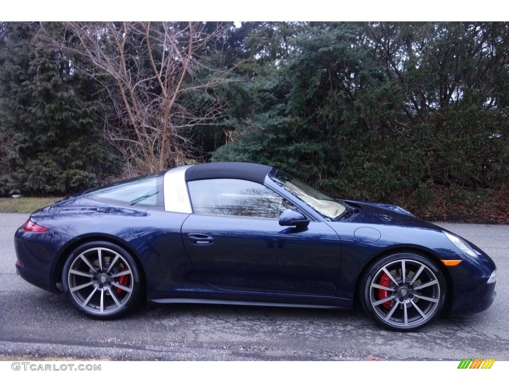 Dark Blue Metallic 2015 Porsche 911 Targa 4S Exterior Photo #118245342