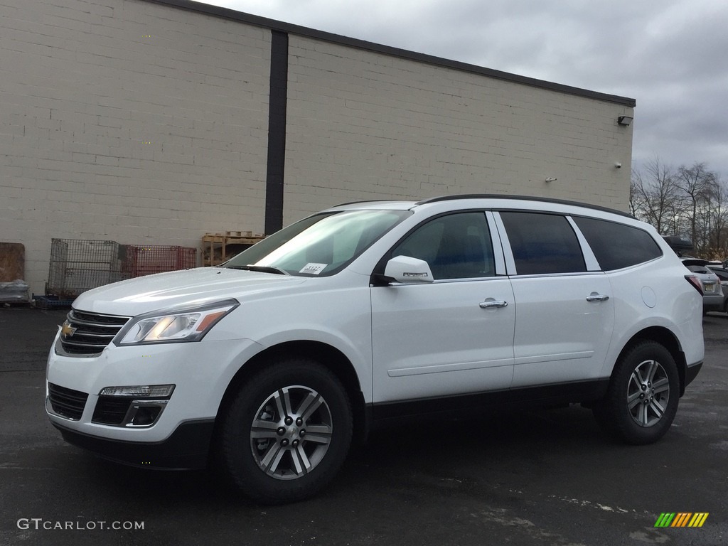 2017 Traverse LT AWD - Summit White / Ebony photo #1