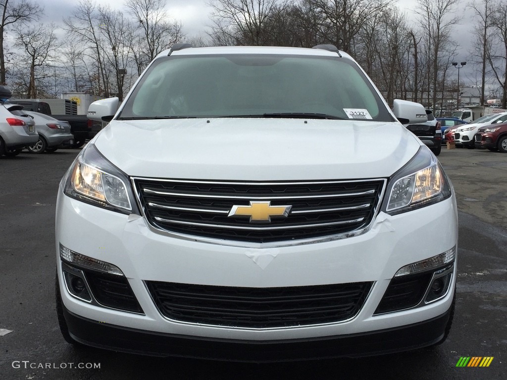 2017 Traverse LT AWD - Summit White / Ebony photo #2