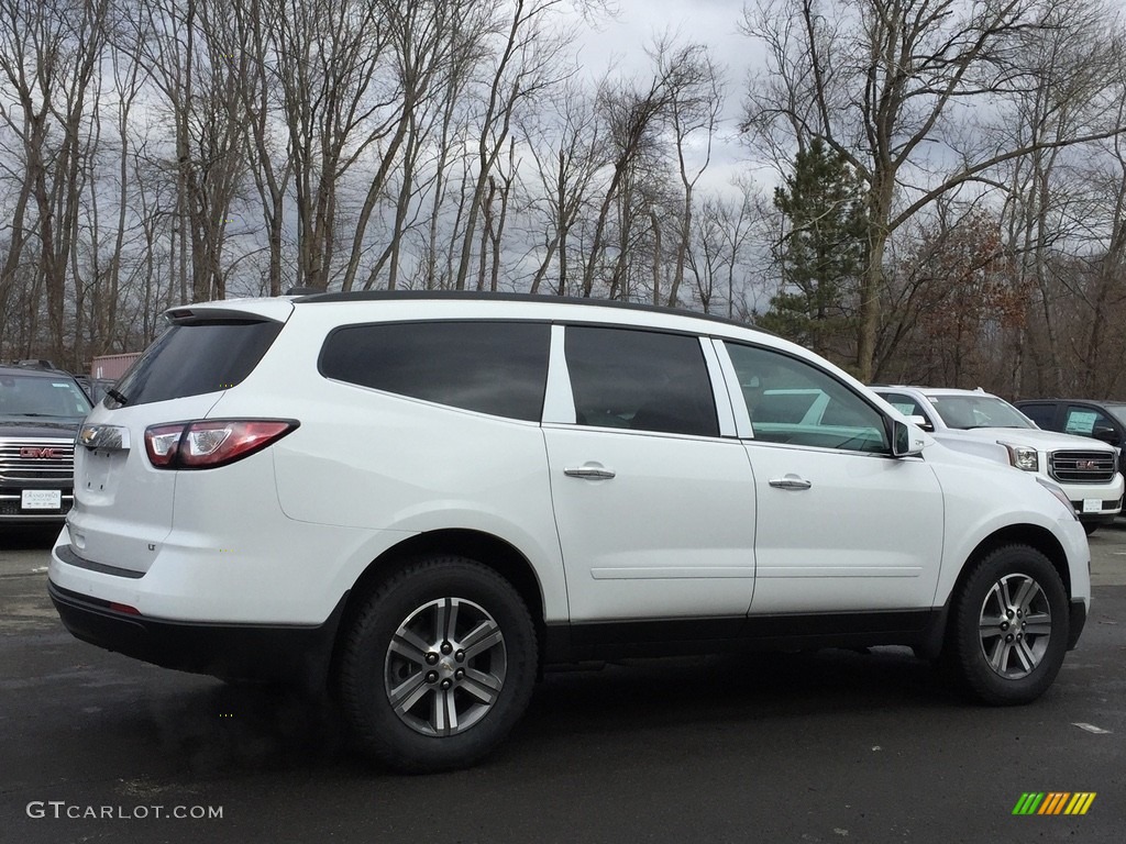 2017 Traverse LT AWD - Summit White / Ebony photo #4