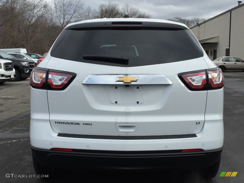 2017 Traverse LT AWD - Summit White / Ebony photo #5