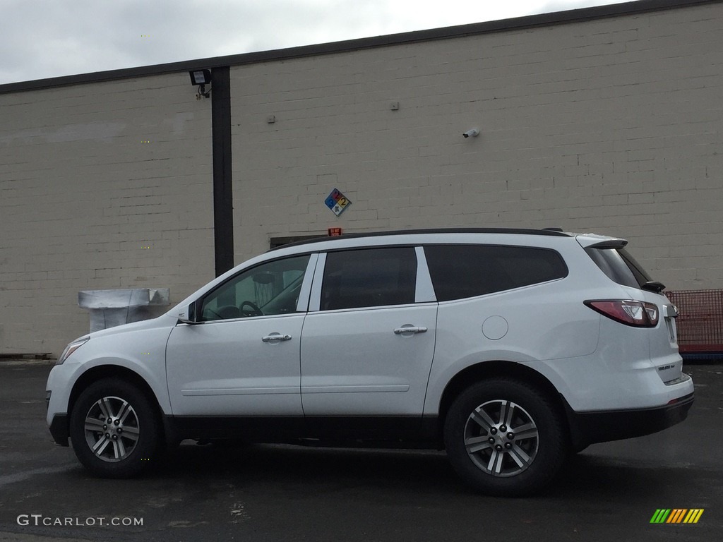 2017 Traverse LT AWD - Summit White / Ebony photo #6
