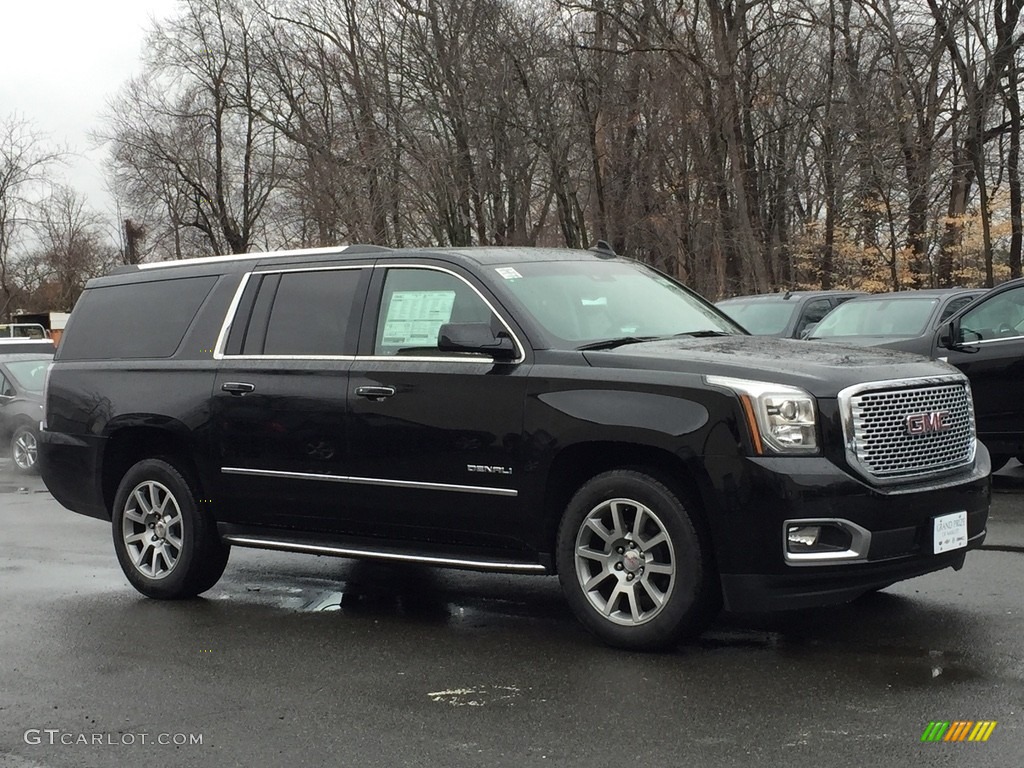 Onyx Black 2017 GMC Yukon XL Denali 4WD Exterior Photo #118246063